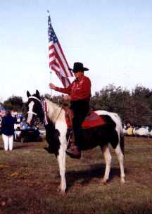 REEVES' SANDY & CHUCK HARTLEY - Photo made October 2001 