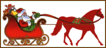 Santa Sleigh and Foxtrotter